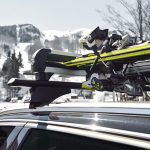 Aluminijumski nosač za skije i snowboard Menabo