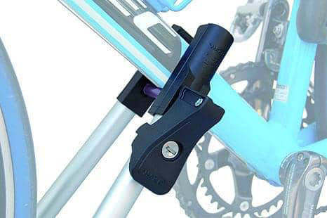 Krovni auto nosač bicikla aluminijumski sa zaključavanjem bicikla i samog nosača