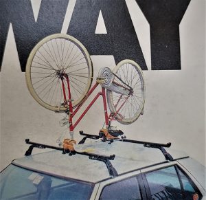 Auto nosač bicikla za krov - Upside (bicikl se posatvlja naopako)