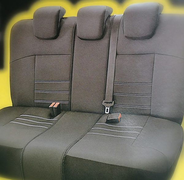 Auto presvlake univerzalne za zadnja sedišta - CRNE - visok kvalitet